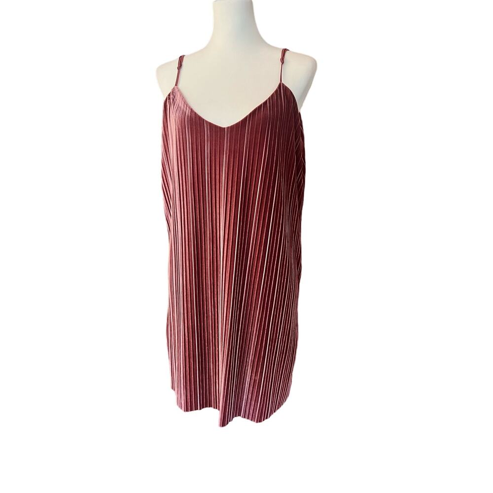 Bardot velvet spaghetti strap dress size 8